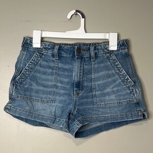 Aerie Denim Blue Women's Shorts Womens Small